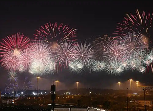 合浦县焰火晚会